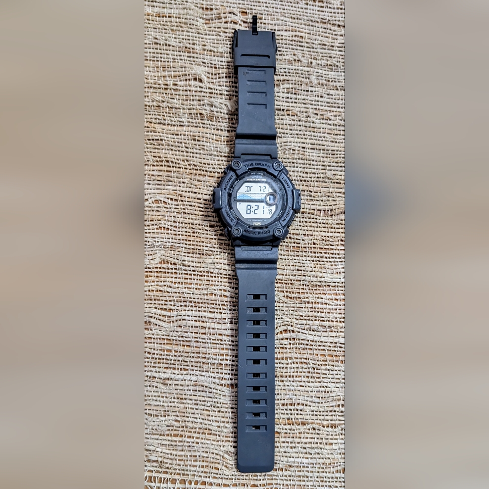 Casio Men's Moon Phase Watch Ws-1300h 3507